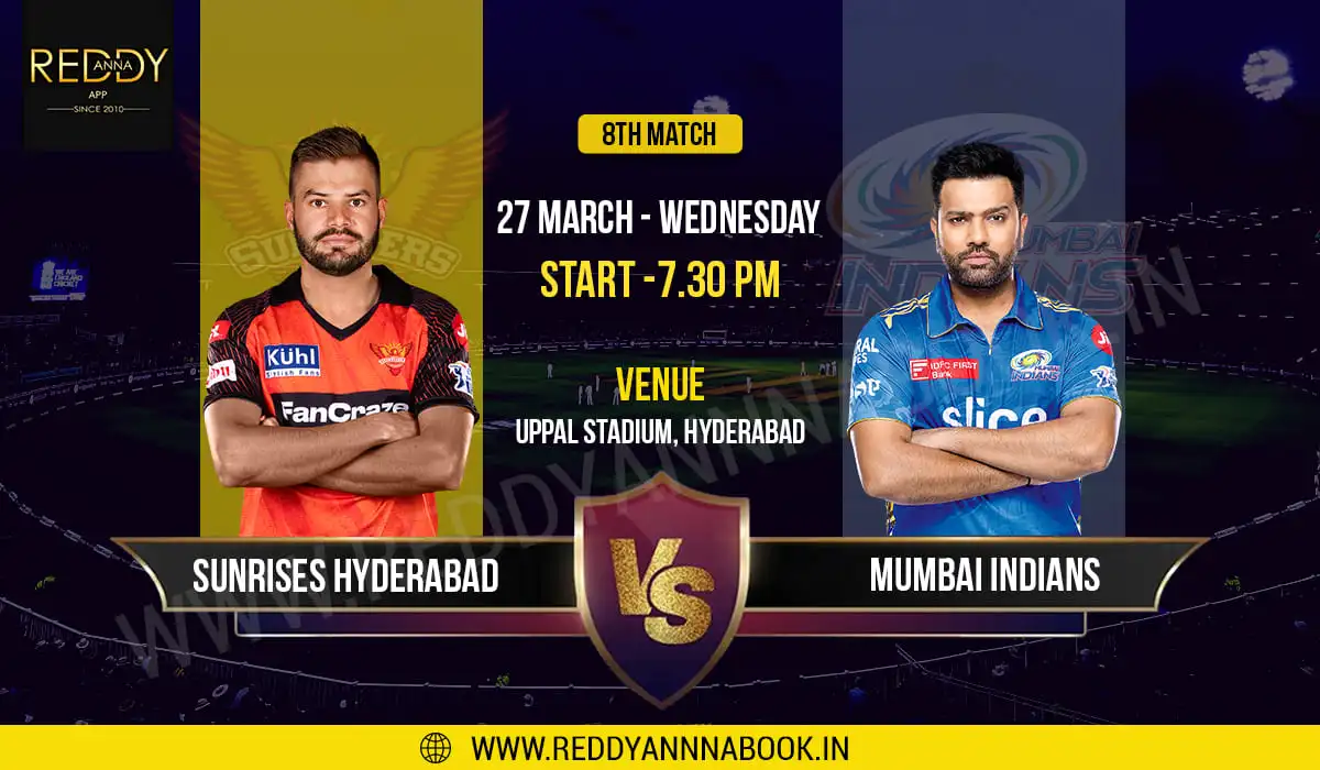 You are currently viewing IPL 2024 Match 8: SRH Look to Bounce Back Against MI in Crucial Clash