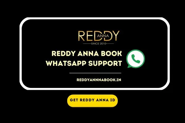 Reddy Anna Book Whatsapp Support